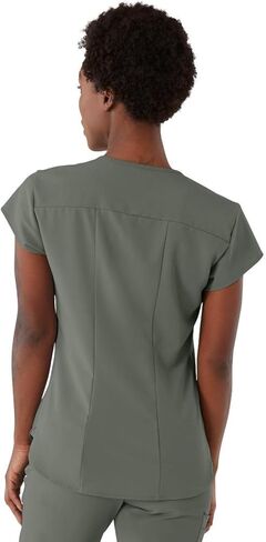 افي. سترة نسائية مونرو ذات جيبين ورقبة على شكل حرف V باللون الأسود، L in Kuwait