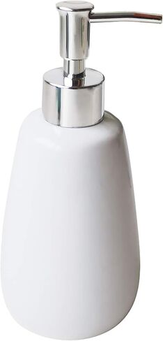 Cyan Hand Soap Dispenser Ceramics Bottles with Elegant Pump Top Bathroom Empty Shampoo Bottles 10oz/300ml in Kuwait