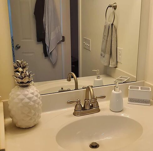 Cyan Hand Soap Dispenser Ceramics Bottles with Elegant Pump Top Bathroom Empty Shampoo Bottles 10oz/300ml in Kuwait