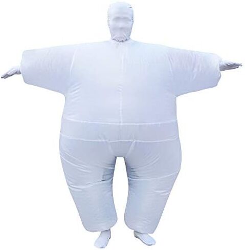 JOYGLEN Inflatable Costume FullBody Suit Game Cloth Adult Funny Blow up Suit Halloween Men's Costume Cosplay in Saudi Arabia