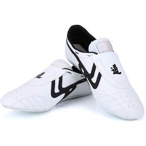 Taekwondo Shoes Martial Arts Sneaker Boxing Karate Kung Fu Tai Chi Shoes Black Stripes Sneakers Lightweight Shoes in Saudi Arabia