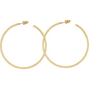 Hoop Earrings for Women,14K Gold Drop Dangle Earrings Thick Gold Hoop Earrings Hypoallergenic Lightweight Gold Hoop Large Earrings Eardrop