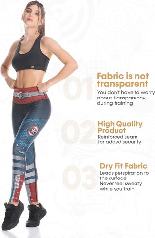 Drakon Many Styles of Crossfit Leggings Women Colombian Yoga Pants Compression Tights in Kuwait