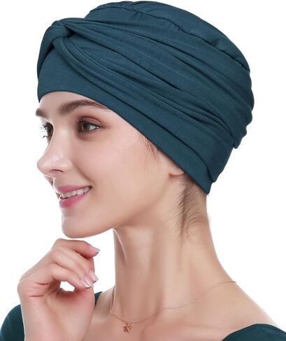 Chemo Headwear, Bamboo Summer Hat for Women, Head Wraps Scarf Turban for Ladies in Kuwait