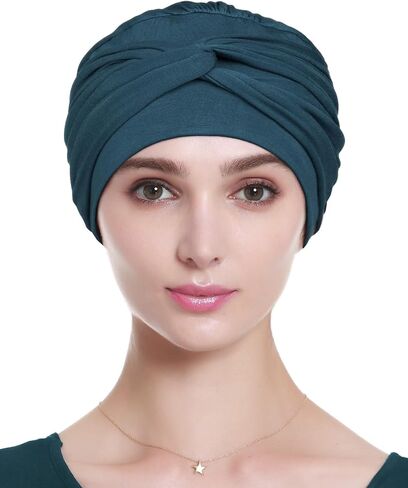 Chemo Headwear, Bamboo Summer Hat for Women, Head Wraps Scarf Turban for Ladies in Kuwait