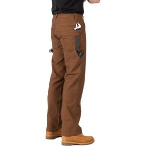 Relaxed fit Duck Dungaree Cargo Work Pant Relaxed Straight Fit Lightweight Duck Carpenter Jean Duck Dungaree
