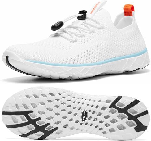 KOLILI Women's Stylish Water Shoes, Tennis Walking Shoes with Arch Support, Best for Water Sports, Travel & Walk in Kuwait