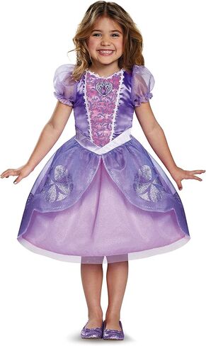 Disguise Disney Junior Sofia the First Next Chapter Classic Girls' Costume Purple/Toddler, M (3T-4T) in Saudi Arabia