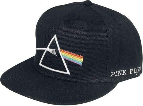 قبعة البيسبول الرجالية Dark Side of The Moon Snapback من Pink Floyd باللون الأسود in Kuwait