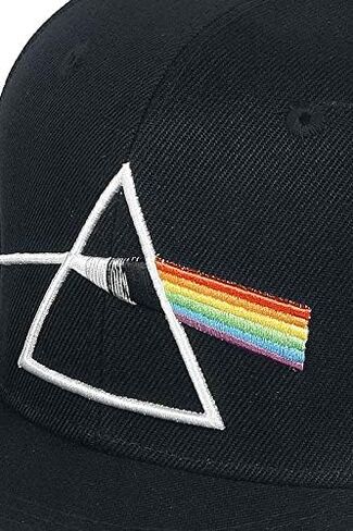 قبعة البيسبول الرجالية Dark Side of The Moon Snapback من Pink Floyd باللون الأسود in Kuwait