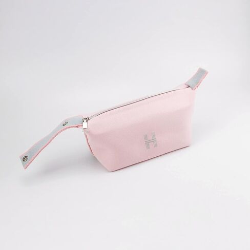 حقيبة مكياج قماشية محمولة عصرية من TOPASION، منظم حقيبة مستحضرات التجميل، حقيبة أدوات الزينة للسفر للنساء والفتيات (برتقالي) in Kuwait