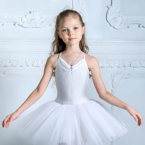 Jstyle Ballerina Ballet Necklace for Women Girls, Cubic Zirconia Ballet Slippers Shoes Necklace Rainbow Ballet Dancer Pendant Jewelry for Sister Mom Best Friends, Ballerina Dance Recital Gifts for Women in Saudi Arabia