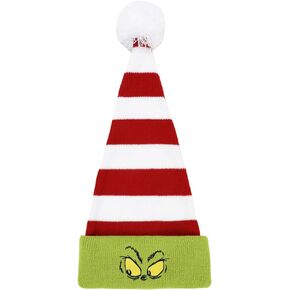 قبعة سانتا لعيد الميلاد للبالغين من Bioworld The Grinch (مقاس واحد) متعددة الألوان in Saudi Arabia