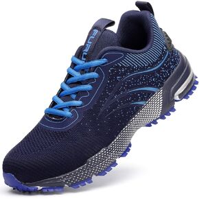 Furuian Steel Toe Shoes for Men Women Lightweight Safety Shoes Comfortable Steel Toe Sneakers Warehouse Industry Work Shoes