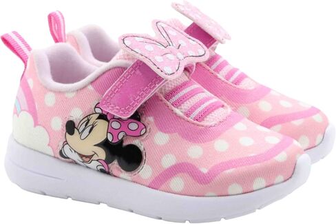 Disney Minnie Mouse Girl's Lighted Athletic Sneaker (Toddler/Little Kid) in Saudi Arabia