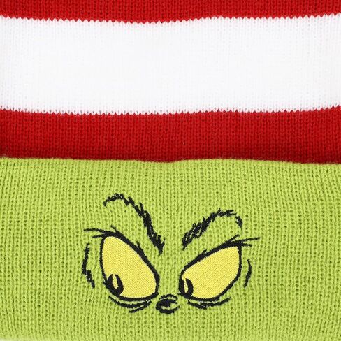 Bioworld The Grinch Adult Christmas Santa Hat (One Size) Multicolored in Saudi Arabia