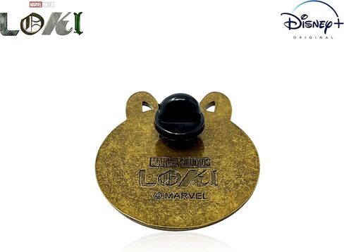 Official Marvel's LOKI HELMET PIN, Officially Licensed Disney+ LOKI Helmet SYMBOL Enamel Lapel Pin, 3.5 cm x 4.25 cm in Saudi Arabia