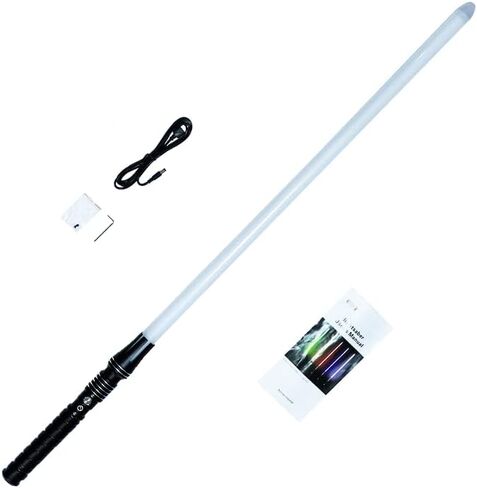 KYBERS Standard Series Light Saber with Metal Hilt 11 Colors Changeable Force FX Heavy Dueling Saber Smooth Spin Sword for Adults in Kuwait