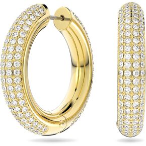 Swarovski Dextera Crystal Pavé Hoop Earrings Jewelry Collection