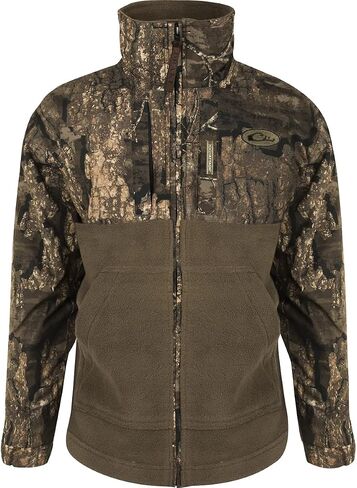 Drake Waterfowl MST Youth Eqwader™ Full Zip Jacket Max-7 Camo in Kuwait