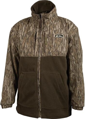 Drake Waterfowl MST Youth Eqwader™ Full Zip Jacket Max-7 Camo in Kuwait