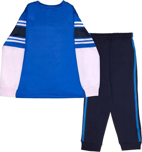 Marvel Superheroes Avengers and Spider-Man 2-Piece Set, Boys Long Sleeve Active Mesh T-Shirt & Pants 2-Pack Bundle Set in Saudi Arabia