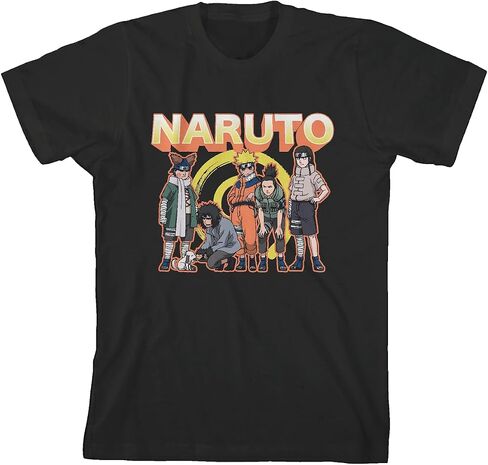Naruto Multi-Character Youth 3-Pack Crew Neck Short Sleeve T-Shirts in Saudi Arabia
