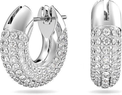 Swarovski Dextera Crystal Pavé Hoop Earrings Jewelry Collection in Kuwait