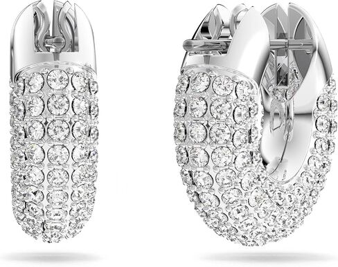 Swarovski Dextera Crystal Pavé Hoop Earrings Jewelry Collection in Kuwait