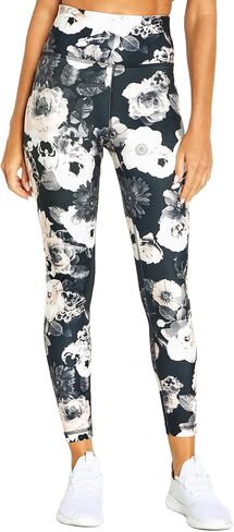 سروال ضيق للكاحل للسيدات مطبوع سهل الارتفاع من مجموعة Balance in Kuwait