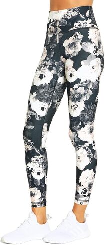 سروال ضيق للكاحل للسيدات مطبوع سهل الارتفاع من مجموعة Balance in Kuwait