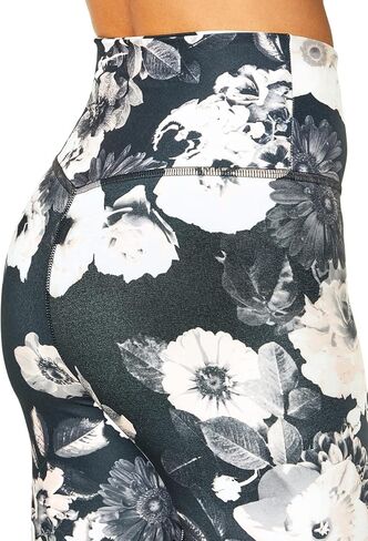 سروال ضيق للكاحل للسيدات مطبوع سهل الارتفاع من مجموعة Balance in Kuwait