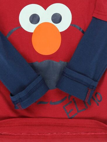 Sesame Street Elmo and Cookie Monster Boys Shirt for Infant and Toddlers in Saudi Arabia