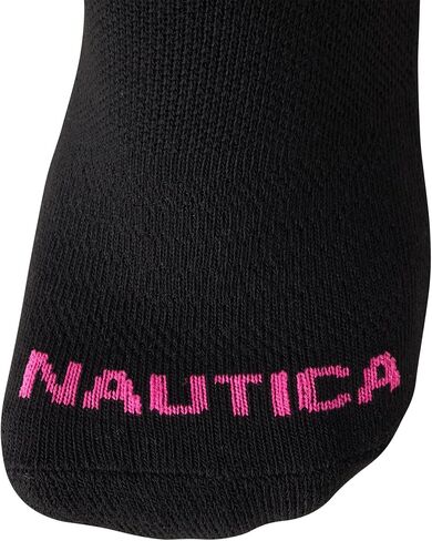 جوارب رياضية للنساء من Nautica ذات قصة ربعية للتحكم في الرطوبة مع راحة مبطنة (12 قطعة) in Kuwait