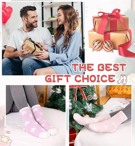 المرأة غامض النعال عدم الانزلاق الجوارب الشتاء لينة أفخم رقيق دافئ مستشفى الجوارب الدافئة مع القابضون in Kuwait