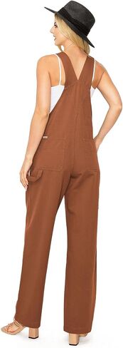 بذلة Lana Roux للسيدات من Retro Revolt Dungaree Chino ذات ساق مستقيمة in Kuwait