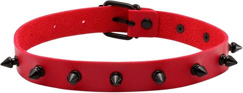 قلادة Eigso Retro Vintage Punk Choker مع مشبك مرصع ببرشام قابل للتعديل للنساء in Kuwait