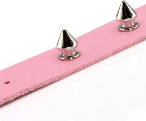 قلادة Eigso Retro Vintage Punk Choker مع مشبك مرصع ببرشام قابل للتعديل للنساء in Kuwait