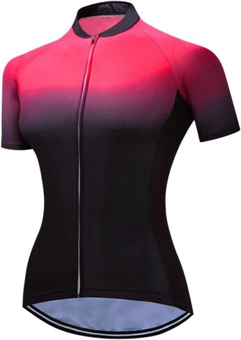 Mountain Bike Jersey Women, Women's Cycling Jersey Biking Shirt Jacket Tops, Comfortable Quick Dry in Kuwait