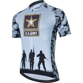 USArmy ركوب الدراجات أعلى التمويه القتالية الدراجة موحدة الصيف الدراجات جيرسي الطريق دراجة الفانيلة in Kuwait