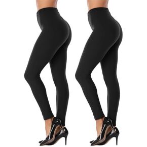 A-Wintage 2 Piece Women's Ankle Length Printed Leggings Buttery Soft High Waisted Stretch Leggings Workout Yoga Pants