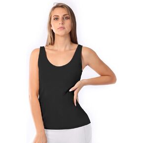 قمصان داخلية نسائية من TAIPOVE بحمالة صدر مدمجة ودعم كاميس أساسي من القطن المطاطي in Kuwait