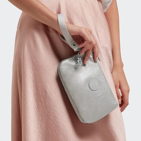 Kipling Women's Creativity Extra Large Wristlet, Versatile Cosmetics Kit, Lightweight Travel Organizer Wallet in Kuwait