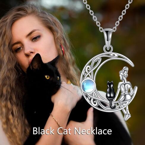 WINNICACA Sterling Silver Cat/Ladybugs/Cow/Cardinal/Hummingbird/Dragonfly Necklace for Women & Teen Girls Exquisite Jewelry Gifts for Birthday, Christmas Gifts for Mother and Daughter in Kuwait