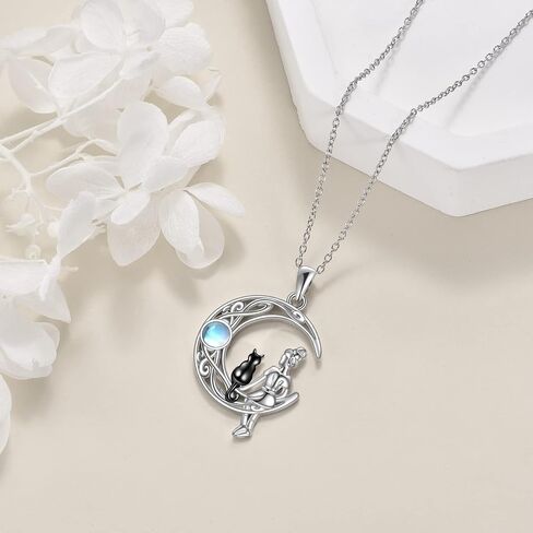 WINNICACA Sterling Silver Cat/Ladybugs/Cow/Cardinal/Hummingbird/Dragonfly Necklace for Women & Teen Girls Exquisite Jewelry Gifts for Birthday, Christmas Gifts for Mother and Daughter in Kuwait