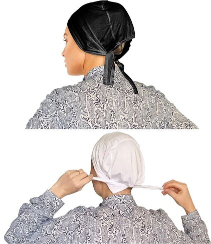 TheHijabStore.com Jersey Bonnet Caps Under Scarf Head Wraps for Women Turban Hat with Tie-Back Closure in Kuwait