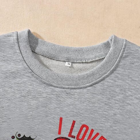 CM C&M WODRO Women Christmas Sweatshirt Retro Santa Claus Long Sleeve Vintage Graphic Shirt Casual Xmas Crewneck Pullover Top in Kuwait