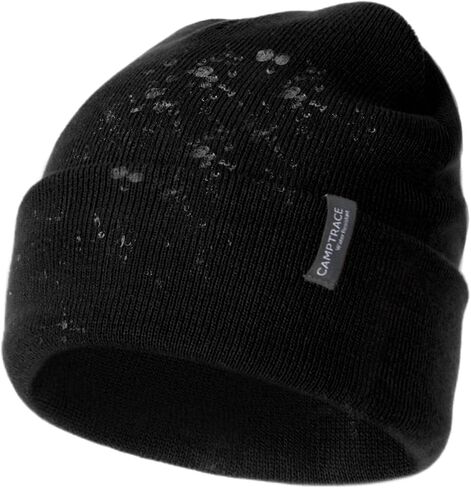 Camptrace Beanie for Men Winter Hat for Women Men Cuffed Slouchy Cold Weather Outdoor Water-Resistant Windproof Warm in Kuwait