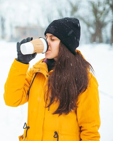 Camptrace Beanie for Men Winter Hat for Women Men Cuffed Slouchy Cold Weather Outdoor Water-Resistant Windproof Warm in Kuwait