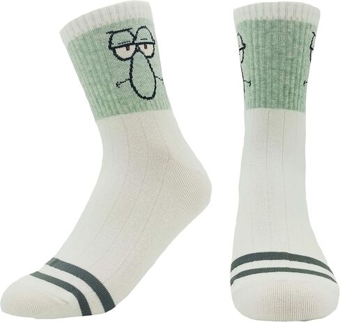 JJMax Women's Spongebob Squarepants Cotton Blend Cartoon Socks in Kuwait